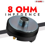 5 Core Compression Driver 2Pc 1″ PA Horn Tweeter Pro Audio 1600W 1.75″ Voice Coil 20Oz Magnet 8Ohm