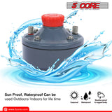 5 Core Compression Driver 500W Peak Aluminium Tweeter Diaphragm 16 Ohm Throat Twist Horn Speaker