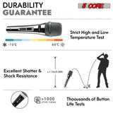 5Core XLR Microphone Dynamic Mic Karaoke Singing Studio Microfono Handheld Mics