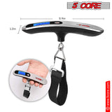 5 Core Digital Luggage Scale Weight Scale Travel Hanging Baggage Weighing Machine