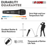 5Core XLR Microphone Dynamic Mic Karaoke Singing Studio Microfono Handheld Mics