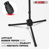 5Core Tripod Mic Stand Adjustable Holder Floor Microphone Boom Arm