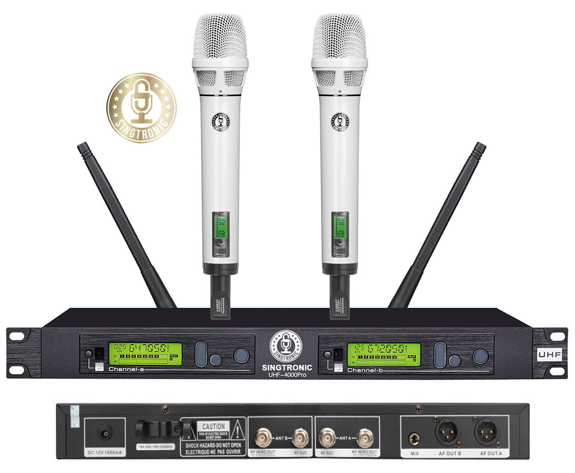 Singtronic UHF-4000Pro Microphone System - Thumbnail 4