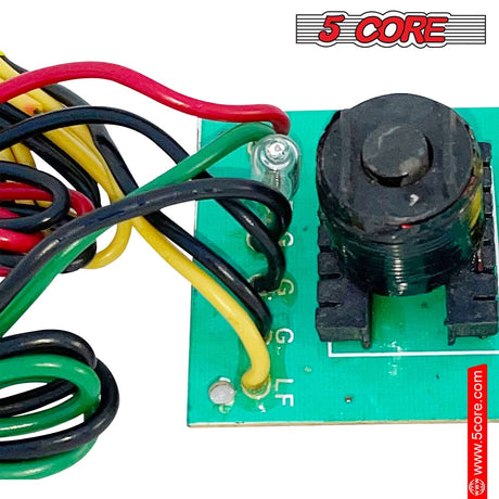 5Core professional 2-way passive crossover network, high-performance air core coil