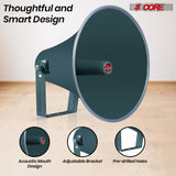 5 Core PA Speaker Paging Horn Throat All Weather Use Support Wide Range of Compression Drivers