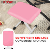 5 Core Keyboard Bench 2" Padded Cushioned Piano Stool Height Adjustable Guitar Seat Folding Portable