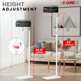 5 Core Projector Stand Floor Adjustable 53" Universal Projectors Support for Home Office & Studio