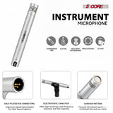 5 Core Conga Mic Snare Tom Set Professional XLR Cardioid Unidirectional Instrument Microphone Kit