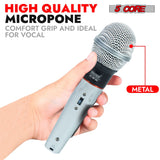 Premium handheld mic for singers, podcasters, and live performers