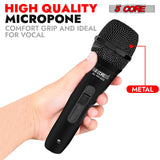 5Core XLR Microphone Dynamic Mic Karaoke Singing Studio Mics Handheld Microfono