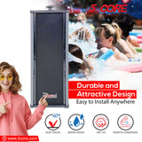5Core Outdoor Speakers Stereo In Wall 100W Peak Passive Home Audio System