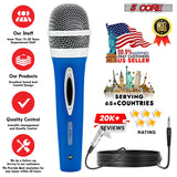5Core XLR Microphone Dynamic Mic Karaoke Singing Studio Mics Handheld Microfono