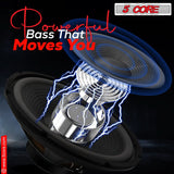 5Core 12" Subwoofer 1200W PA DJ Sub Woofer Audio Pair 8Ohm w Deep Bass Pro Audio Replacement Loud Speaker