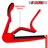 5Core Capo Acoustic Electric Guitar 6 String Kapo Clip For Banjo Mandolin Ukulele