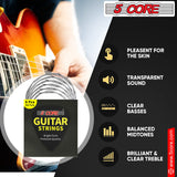 5 Core Electric Guitar Strings for 6 String Guitars Nickel Plated Steel Cuerdas Para Guitarra