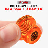 5 Core Mic Stand Adapter 5/8 Male to 3/8 Female Screw Thread Conversion Connector