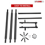 5 Core Multi Guitar Rack Stand Floor 5 Slot Adjustable Flying V Guitars Holder