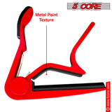 5Core Guitar Capo compatible banjo mandolin ukulele display view
