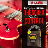 Bright sounding bass strings for studio and live performance