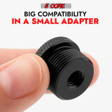 5 Core Mic Stand Adapter 12 Pieces 5/8 Male to 3/8 Female Screw Thread Conversion Connector