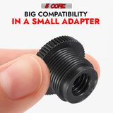 5 Core Mic Stand Adapter 5/8 Male to 3/8 Female Screw Thread Conversion Connector