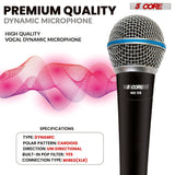 5 Core Microphone Professional Dynamic Mic Karaoke Singing XLR Wired Micrófono