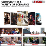 5 Core Microphone 2Pc Dynamic Vocal Handheld Mic Cardioid Singing Karaok Microfono  w On Off Switch