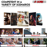 5 Core Microphone 2Pc Dynamic Vocal Handheld Mic Cardioid Singing Karaok Microfono  w On Off Switch