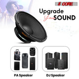 5 Core 10" Subwoofer Speaker 300W RMS Full Range Audio PA DJ Sub Woofer 8Ohm Bass Replacement Driver