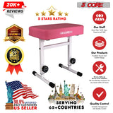 5CORE Keyboard Bench Piano Stool Thick Padded Seat Height Adjustable Keyboard Chair