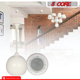 5Core Pendant Hanging Wall Speaker 15W Commercial Ceiling Mount speakers 8 Ohm Office Home Restaurant