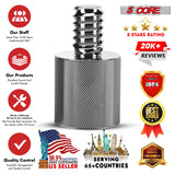 5 Core Mic Stand Adapter 12 Pieces 5/8 Female to 1/4 Inch Male Screw Thread Conversion Connector