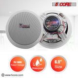 5Core Ceiling Speaker 6.5 Inch In Wall 2 Way Home Audio Mount 60W Sound System