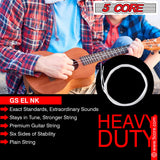 5Core Ukulele Strings Nylon w Deep Bright Tone Consistent Reliable Durability Uku String
