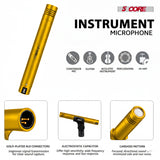 5 Core Conga Mic Snare Tom Set Professional XLR Cardioid Unidirectional Instrument Microphone Kit