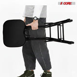 5Core Guitar Stool 3.15" Padded Chair Foldable Heavy Duty Music Seat Built in Foot Rest Guitar Stand
