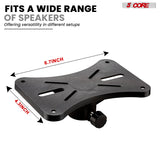 5 Core Speaker Stand Adjustable 31 to 54" PA DJ Tripod Stands Heavy Duty w 35mm Insert 132 Lbs