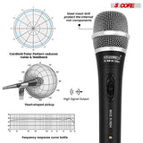 5Core XLR Microphone Dynamic Mic Karaoke Singing Studio Microfono Handheld Mics