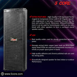 5Core Portable Cabinet PA DJ Speaker System 15 Inch 4000W Passive 3 Way Loudspeaker