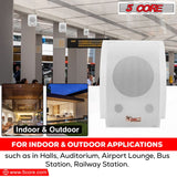 Weatherproof 5Core outdoor audio system for music and movie lovers