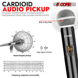 5Core Wireless Microphones VHF Microfonos Inalambricos Professional Handheld Cordless Mic