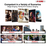 5Core XLR Microphone Dynamic Mic Karaoke Singing Studio Mics Handheld Microfono