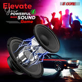 5 Core 10" Subwoofer 600 Watt PA DJ Sub Woofer Speaker 8Ohm Deep Bass Audio Replacement Loud Speaker