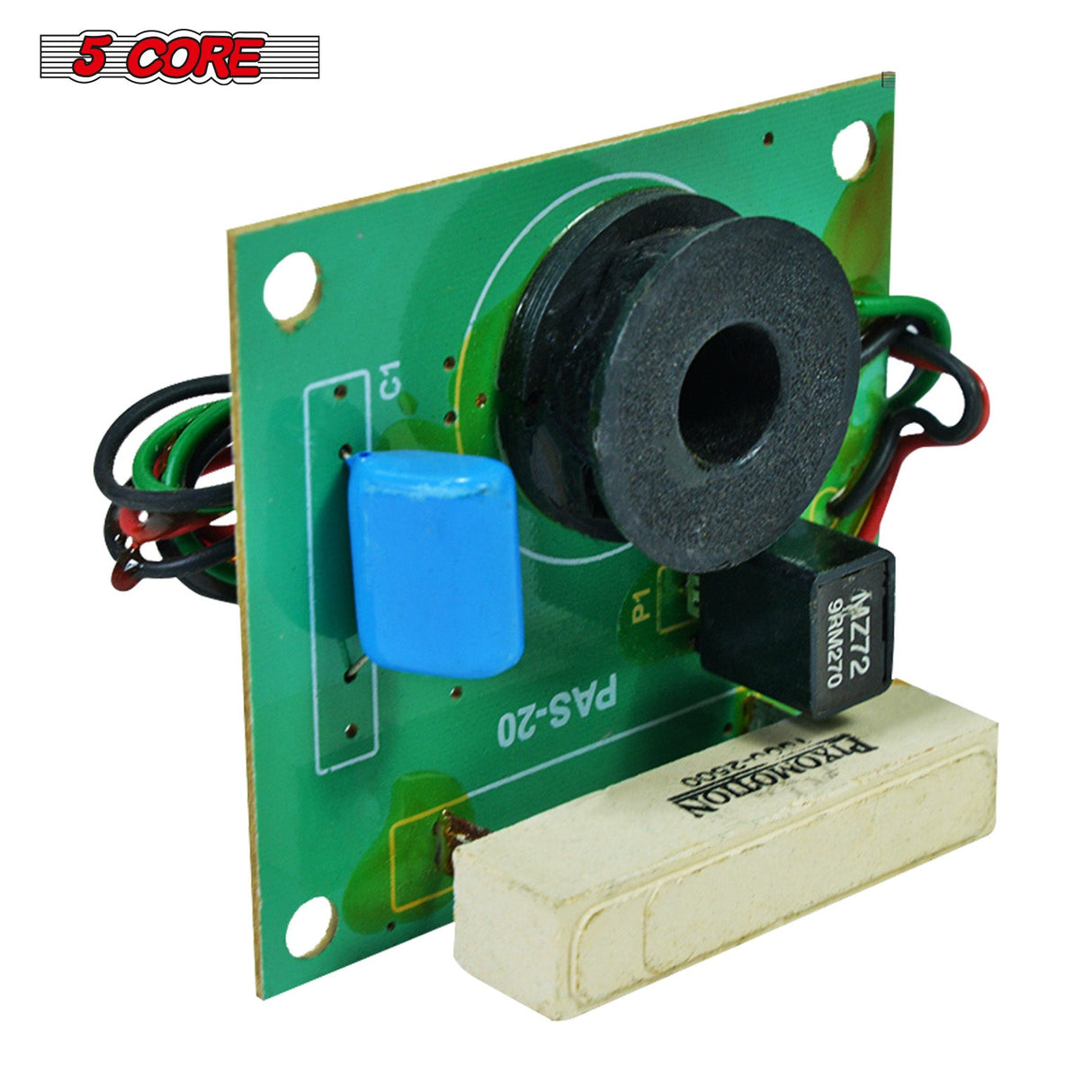 5 Core 1 Way Passive Cross Over Network Frequency Divider Metalised Polyester Capacitors