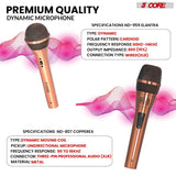5Core XLR Microphone Dynamic Mic Karaoke Singing Studio Microfono Handheld Mics
