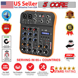 Best professional mixing console with Bluetooth, USB input, and EQ control for DJs and musicians
