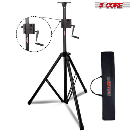 5 Core adjustable tripod stand designed for stage and DJ speaker setups