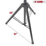PA system compatible 5 Core speaker mount with smooth crank operation