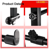 5 Core Keyboard Stand Adapter 2 Tier Adjustable Second Extension Add On for Digital Piano Stands