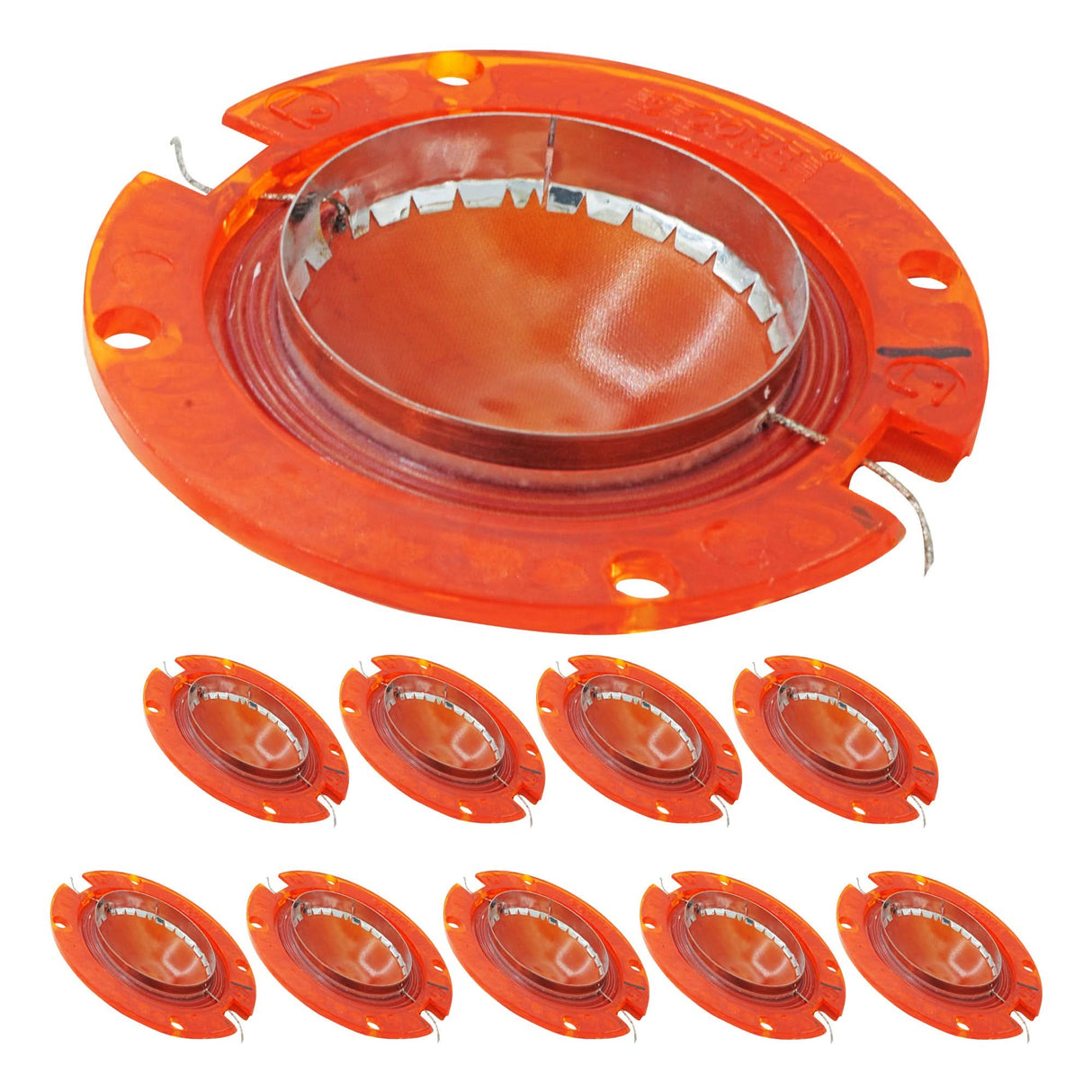 5Core 10x 2" Replacement Phenolic Tweeter Diaphragm Voice Coil High Pitch Horn